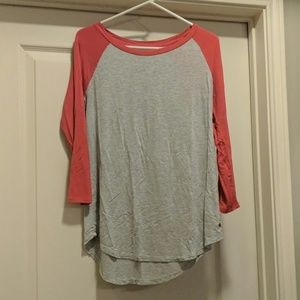Soft and sexy baseball tee